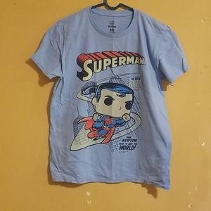 SALE 2 FOR 10!! Dc pops superman tee
